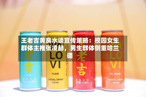 王老吉黄良水谈宣传策略：校园女生群体主推张凌赫，男生群体侧重哈兰德-第3张图片