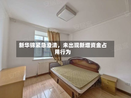 新华锦紧急澄清	，未出现新增资金占用行为-第2张图片