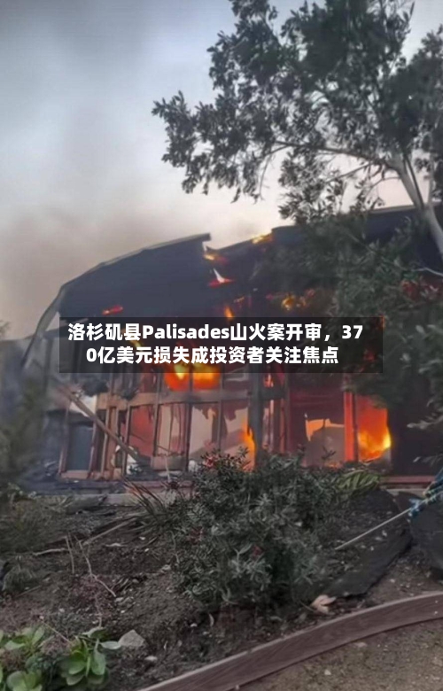 洛杉矶县Palisades山火案开审，370亿美元损失成投资者关注焦点-第2张图片