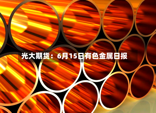 光大期货:6月15日有色金属日报-第2张图片