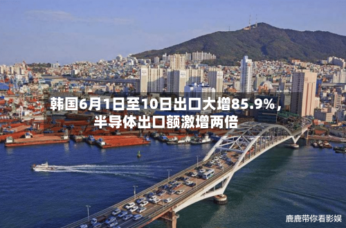 韩国6月1日至10日出口大增85.9%，半导体出口额激增两倍-第3张图片