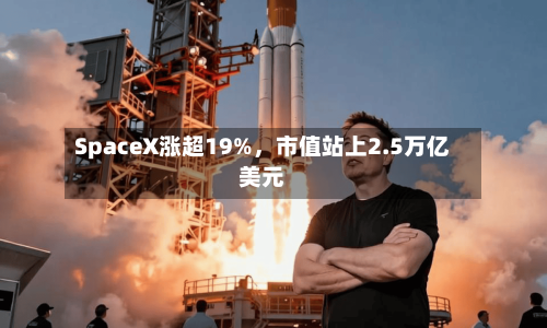 SpaceX涨超19%	，市值站上2.5万亿美元-第2张图片