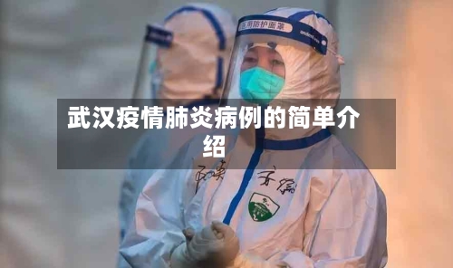 武汉疫情肺炎病例的简单介绍