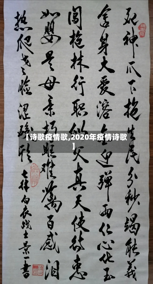 【诗歌疫情歌,2020年疫情诗歌】-第2张图片