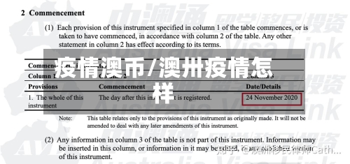 疫情澳币/澳卅疫情怎样-第3张图片
