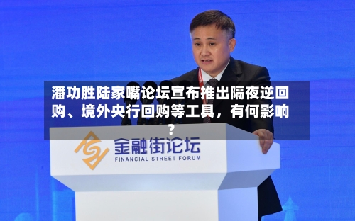 潘功胜陆家嘴论坛宣布推出隔夜逆回购、境外央行回购等工具，有何影响？