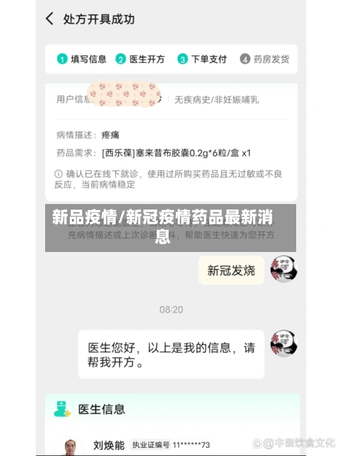 新品疫情/新冠疫情药品最新消息