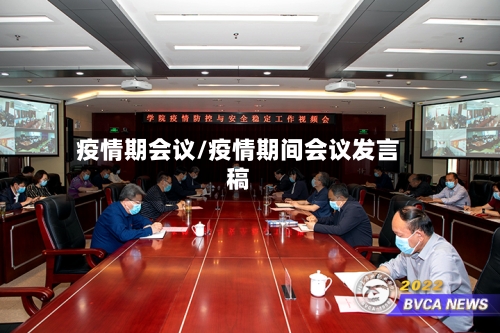 疫情期会议/疫情期间会议发言稿