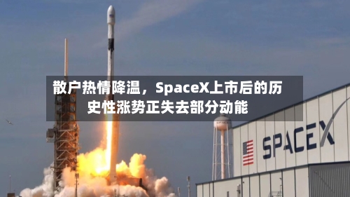 散户热情降温，SpaceX上市后的历史性涨势正失去部分动能-第2张图片