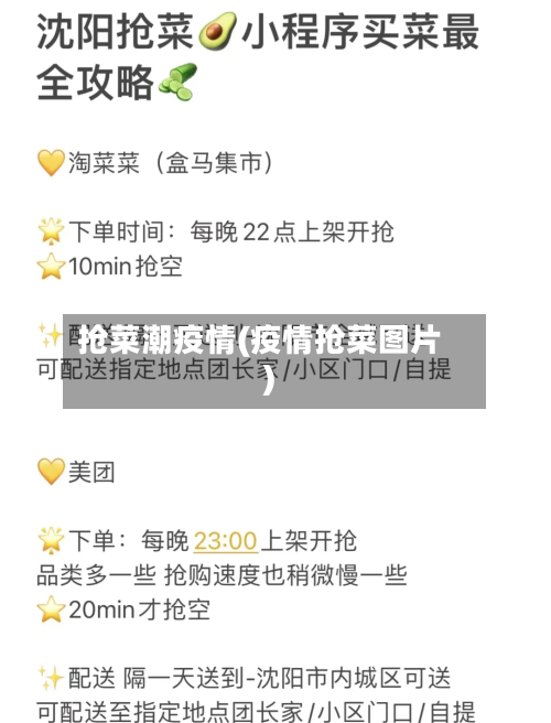 抢菜潮疫情(疫情抢菜图片)-第2张图片