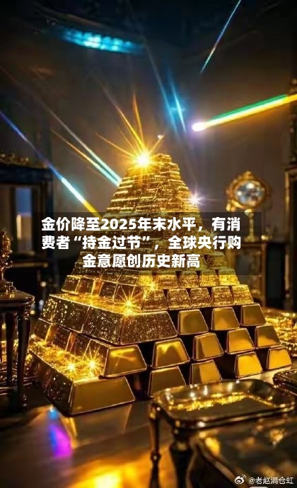 金价降至2025年末水平，有消费者“持金过节	”，全球央行购金意愿创历史新高-第2张图片