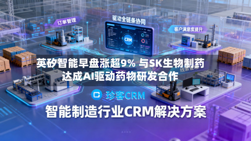 英矽智能早盘涨超9% 与SK生物制药达成AI驱动药物研发合作