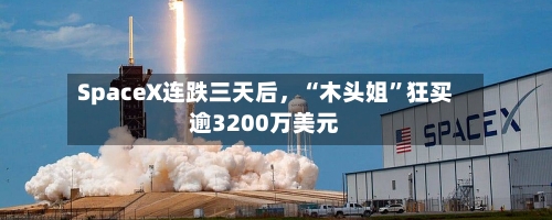 SpaceX连跌三天后，“木头姐	”狂买逾3200万美元-第2张图片