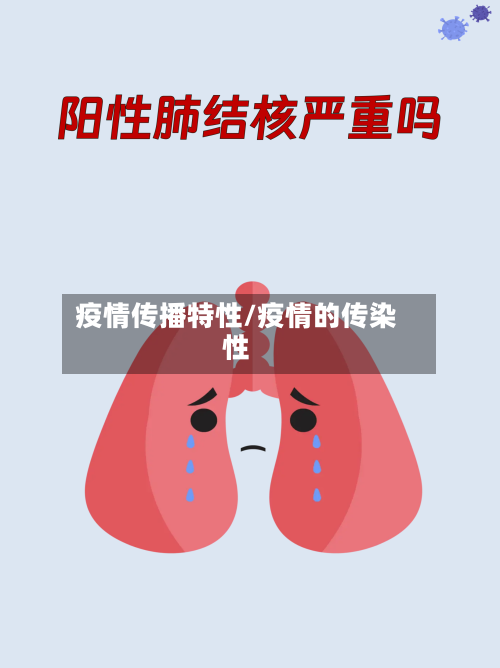 疫情传播特性/疫情的传染性