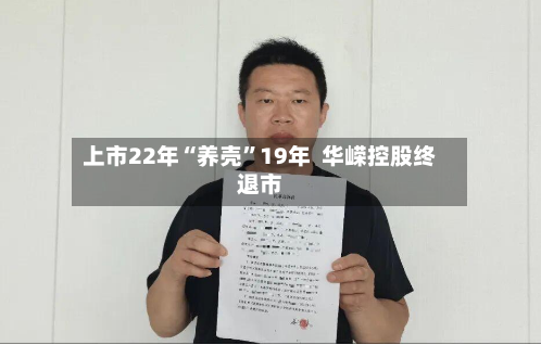 上市22年“养壳”19年  华嵘控股终退市-第3张图片