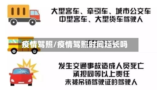 疫情驾照/疫情驾照时间延长吗