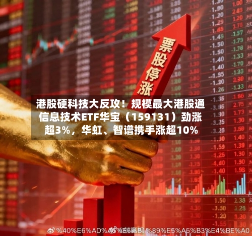 港股硬科技大反攻！规模最大港股通信息技术ETF华宝（159131）劲涨超3%，华虹、智谱携手涨超10%-第2张图片