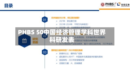 PHBS 50中国经济管理学科世界科研发表