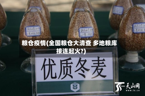 粮仓疫情(全国粮仓大清查 多地粮库接连起火?)