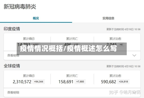 疫情情况概括/疫情概述怎么写-第2张图片