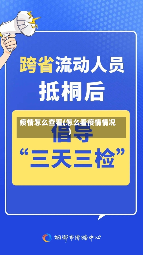 疫情怎么查看(怎么看疫情情况)-第2张图片