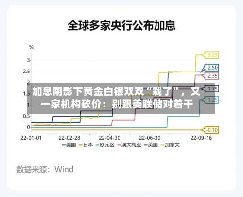 加息阴影下黄金白银双双“栽了	”，又一家机构砍价：别跟美联储对着干-第2张图片