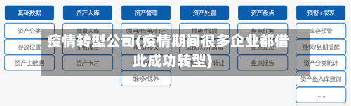 疫情转型公司(疫情期间很多企业都借此成功转型)