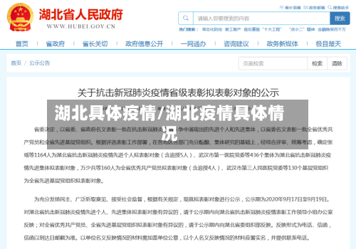 湖北具体疫情/湖北疫情具体情况-第2张图片