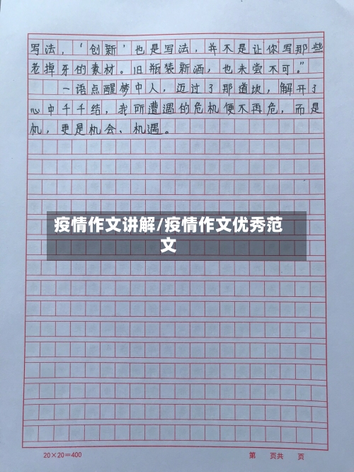 疫情作文讲解/疫情作文优秀范文-第3张图片