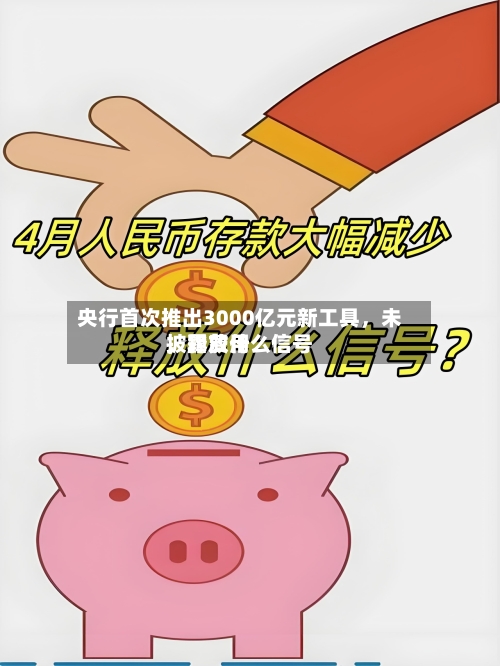 央行首次推出3000亿元新工具	，未披露费用，释放什么信号-第3张图片