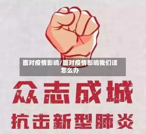面对疫情影响/面对疫情影响我们该怎么办