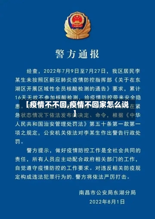 【疫情不不回,疫情不回家怎么说】-第3张图片