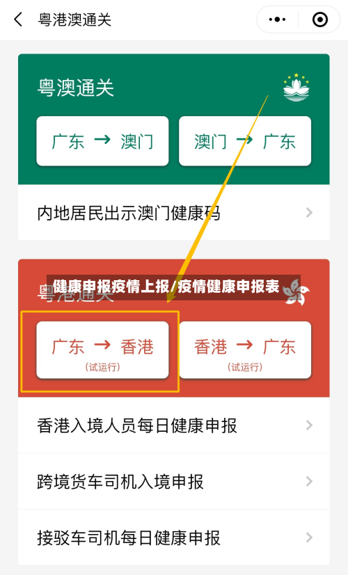 健康申报疫情上报/疫情健康申报表