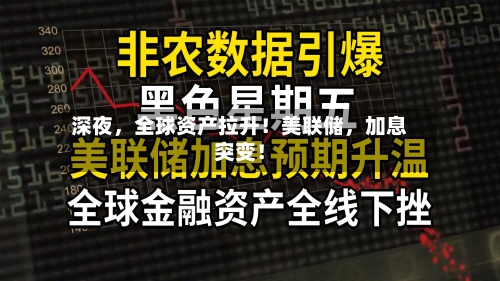 深夜，全球资产拉升！美联储，加息突变！-第3张图片