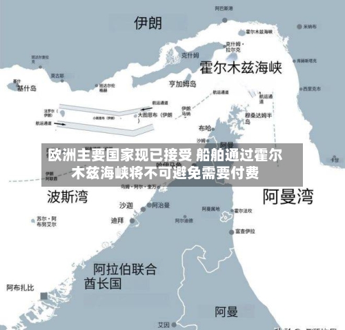 欧洲主要国家现已接受 船舶通过霍尔木兹海峡将不可避免需要付费-第3张图片