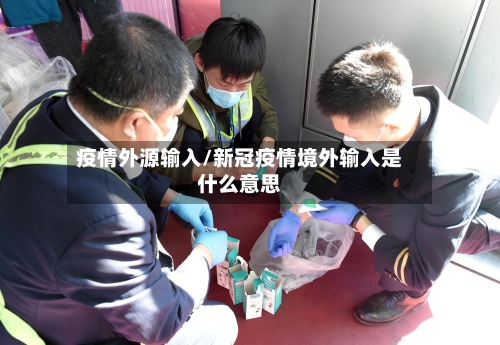 疫情外源输入/新冠疫情境外输入是什么意思-第2张图片