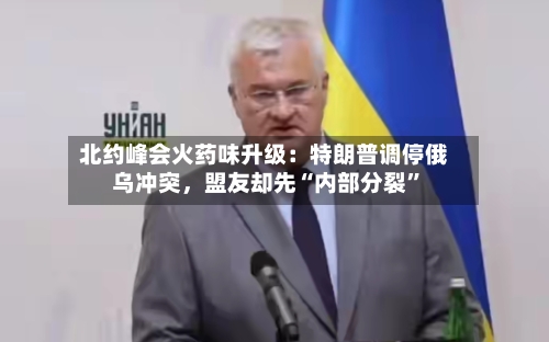 北约峰会火药味升级：特朗普调停俄乌冲突，盟友却先“内部分裂”-第3张图片