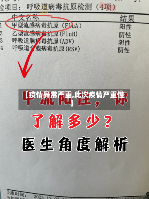 【疫情异常严重,此次疫情严重性】-第2张图片
