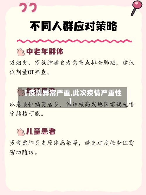 【疫情异常严重,此次疫情严重性】