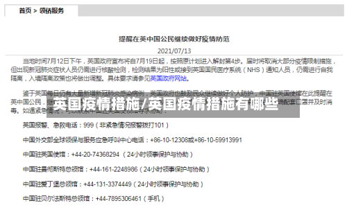 英国疫情措施/英国疫情措施有哪些-第2张图片