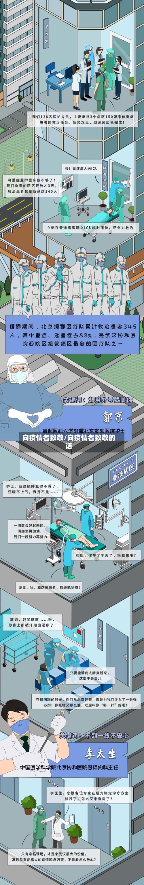 向疫情者致敬/向疫情者致敬的话
