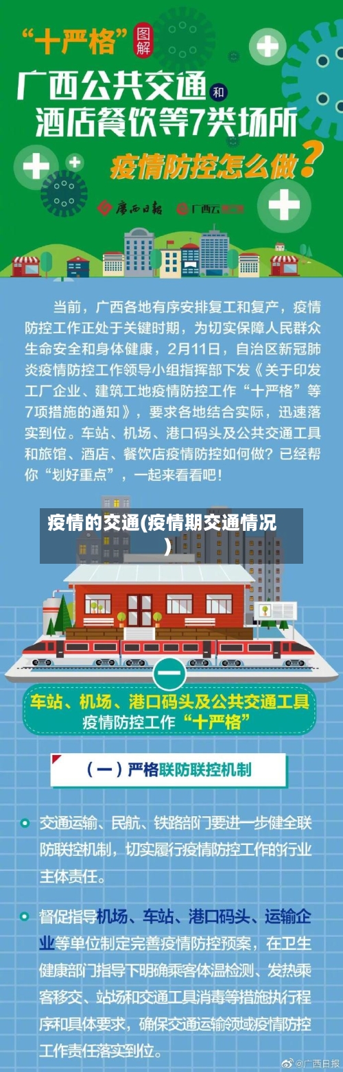 疫情的交通(疫情期交通情况)-第2张图片