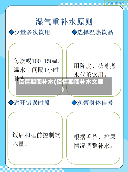疫情期间补水(疫情期间补水文案)-第2张图片
