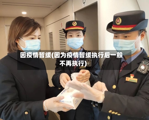 因疫情暂缓(因为疫情暂缓执行后一般不再执行)-第2张图片