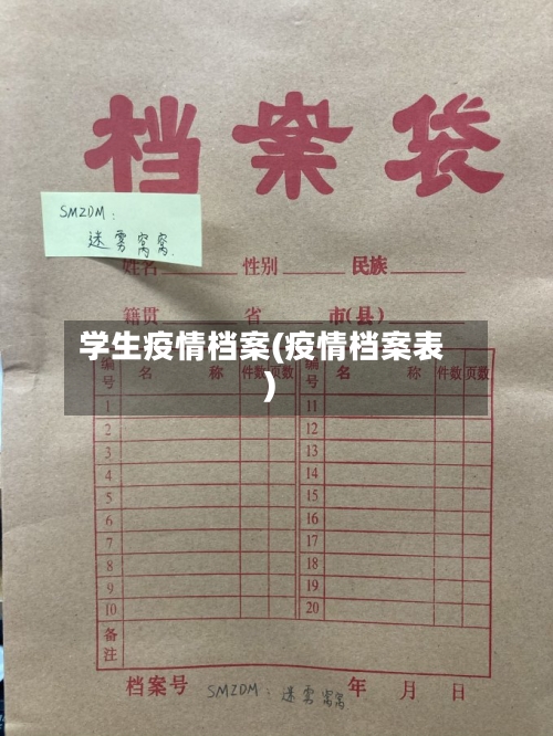 学生疫情档案(疫情档案表)-第3张图片