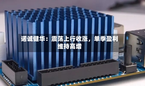 诺诚健华：震荡上行收涨，单季盈利维持高增