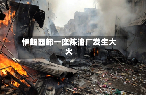 伊朗西部一座炼油厂发生大火