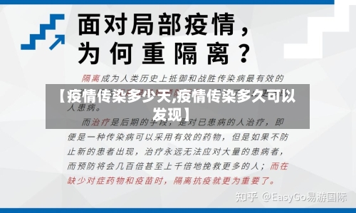 【疫情传染多少天,疫情传染多久可以发现】-第2张图片