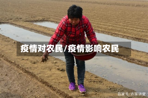 疫情对农民/疫情影响农民-第2张图片
