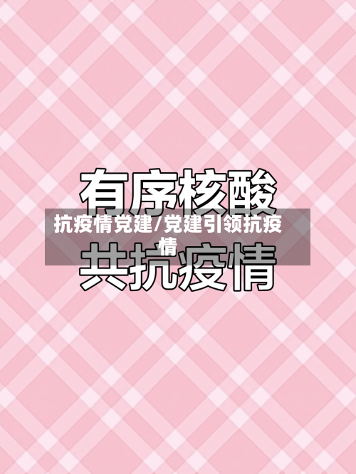 抗疫情党建/党建引领抗疫情-第2张图片